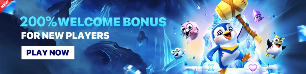 SUPERKING 200% welcome bonus for new players promotion on register page encouraging users to sign up, login, download the app, and start playing casino games